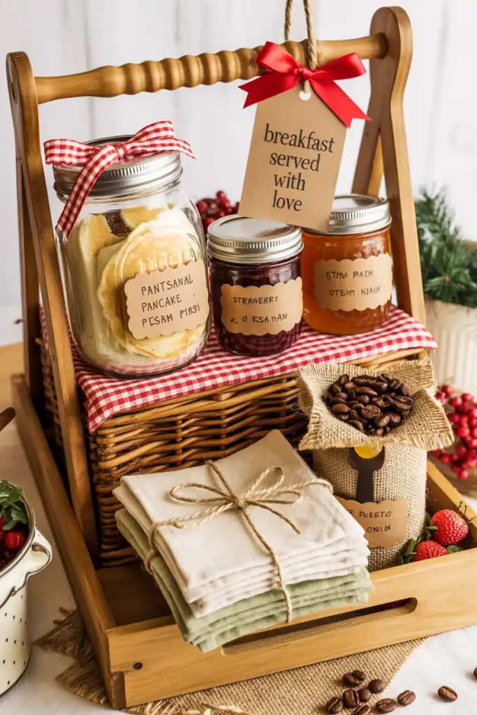 Breakfast in Bed Basket