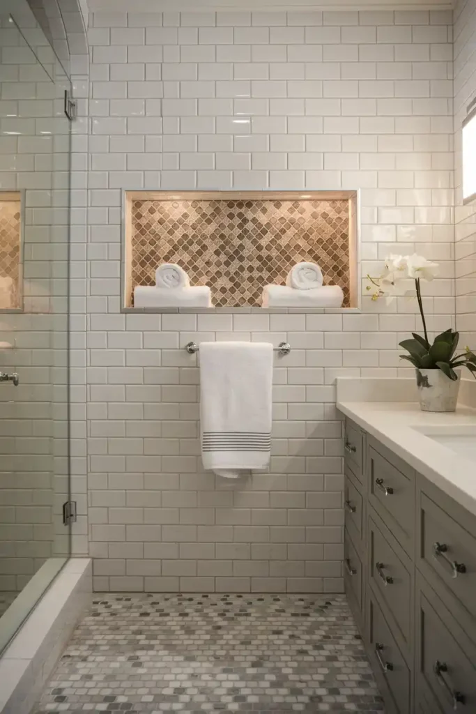 Built-In Recessed Towel Niches