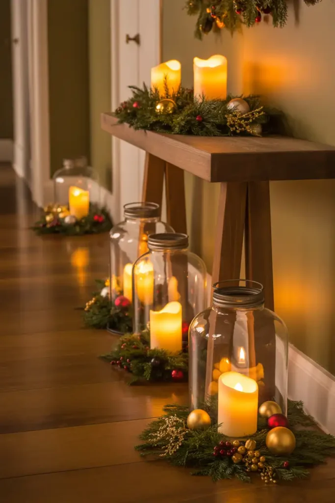 Candle-Lit Hallway Glow