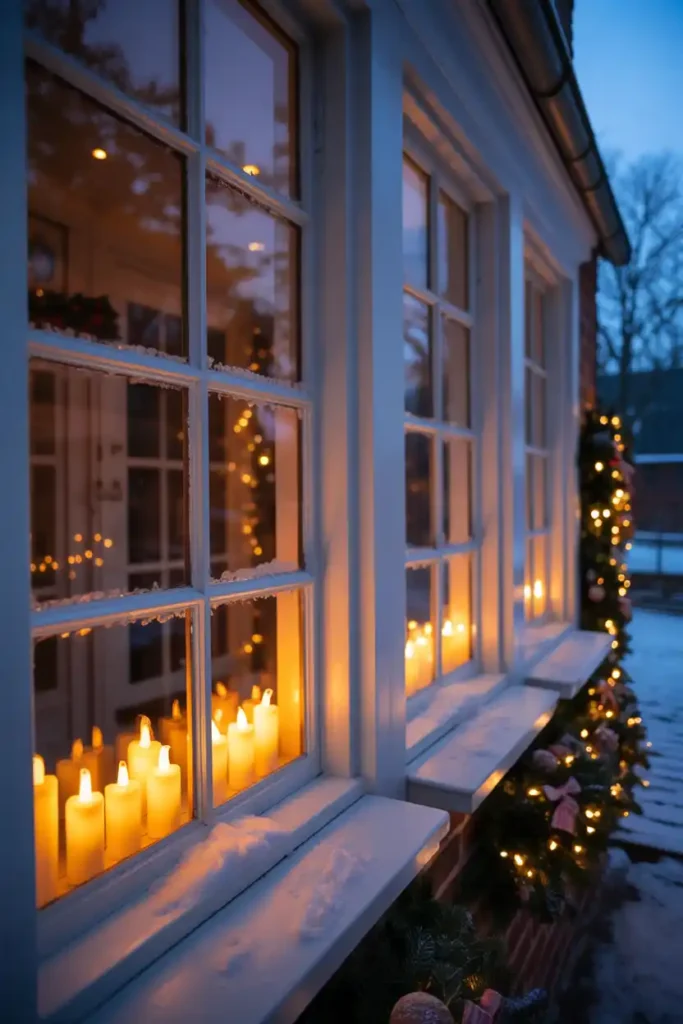Candlelit Window Sills