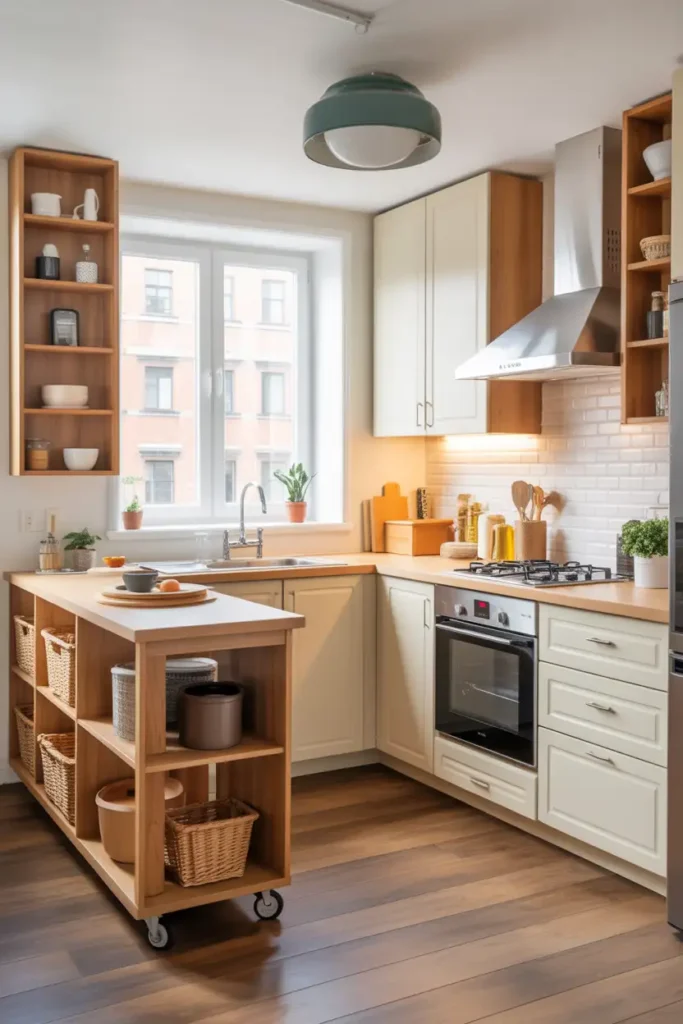 Compact L-Shape for Small Apartments