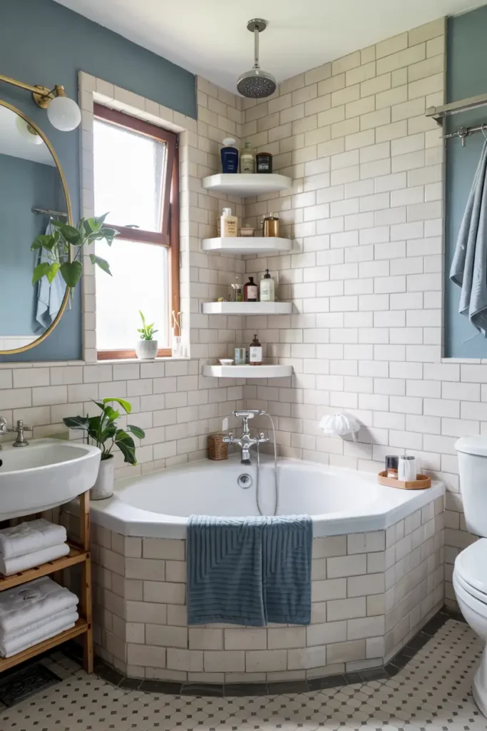 Corner Tubs Smart Use of Dead Space