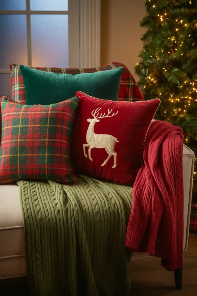 Cozy Throw Pillows and Blankets