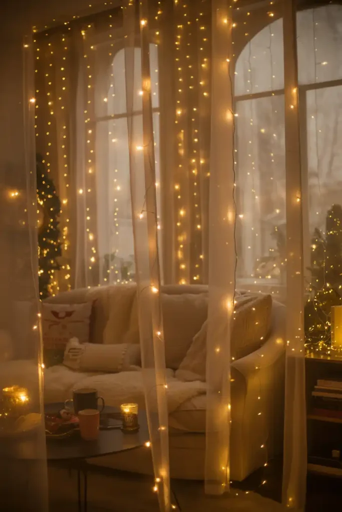 Curtain of Fairy Lights