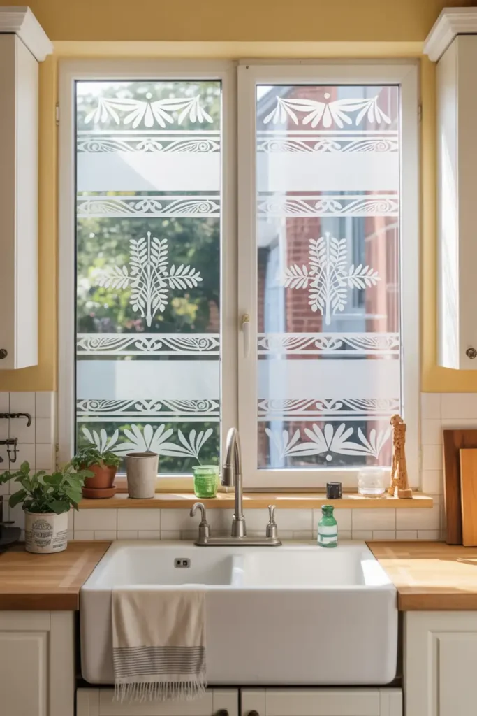 Custom Frosted or Etched Glass Designs