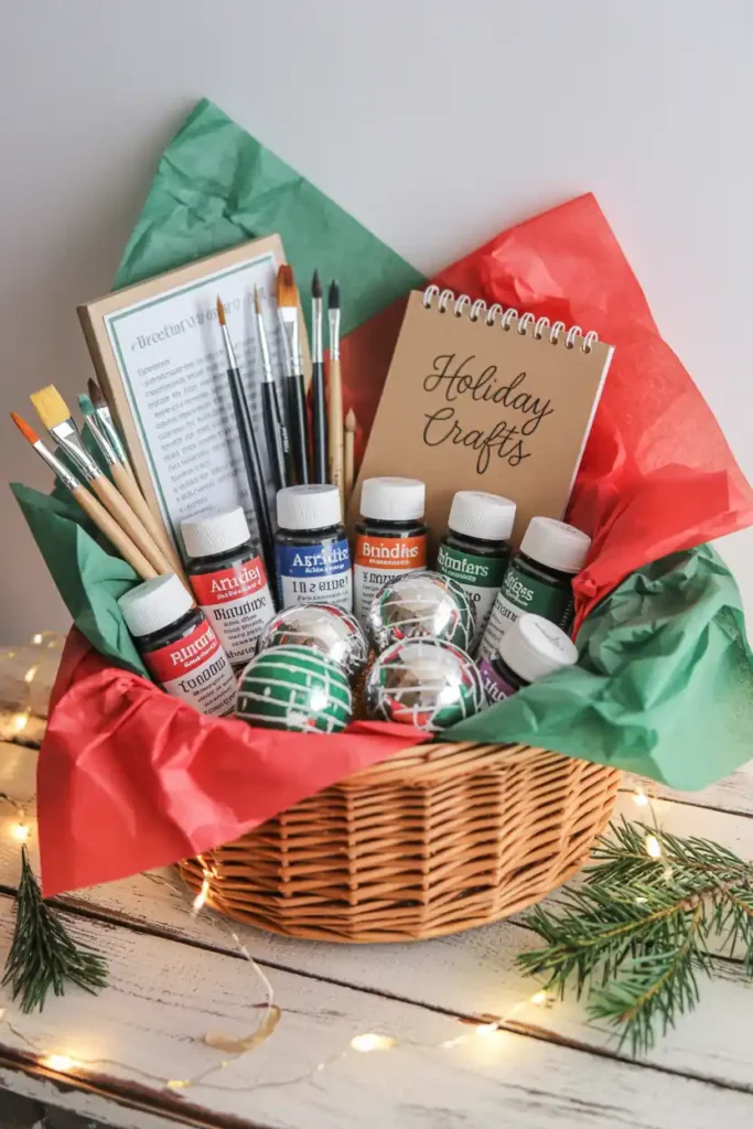 DIY Craft Kit Basket