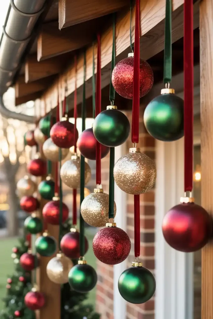 DIY Hanging Ornament Garland