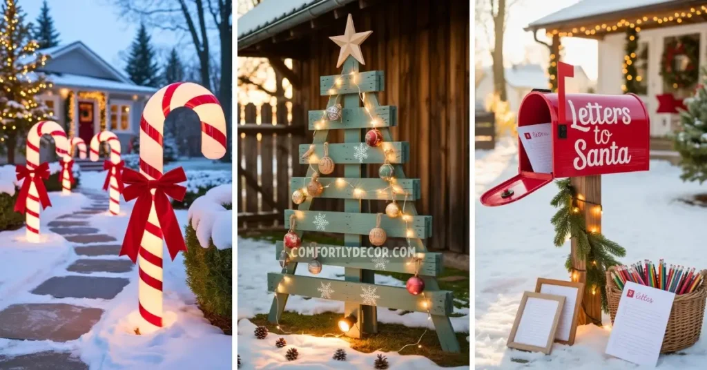 DIY Outdoor Christmas Decorations