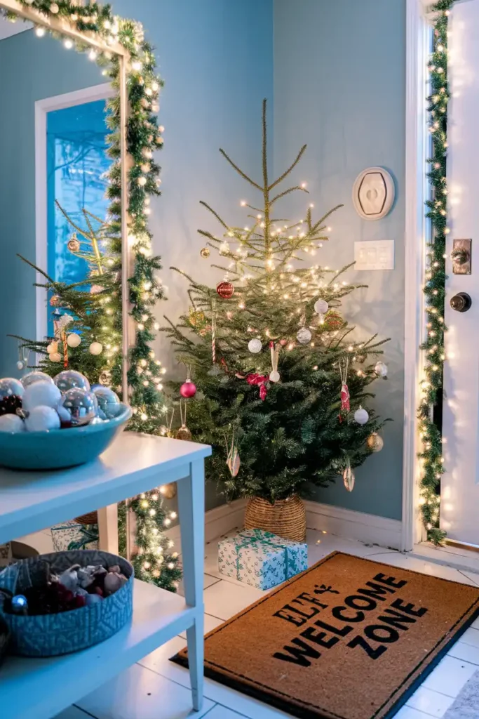 Festive Entryway Greeting