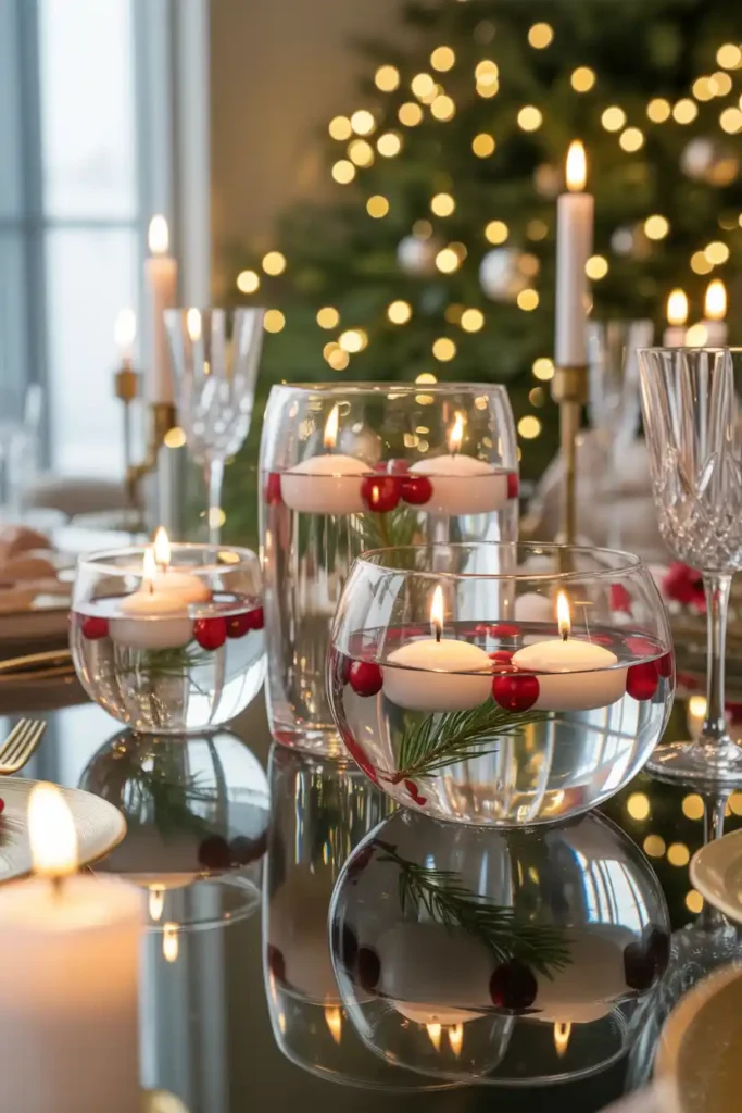 Floating Candle Centerpiece