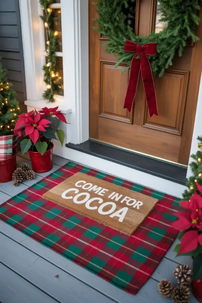 Front Door Doormat Duo