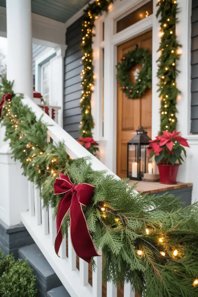 Garland Wrapped Railings