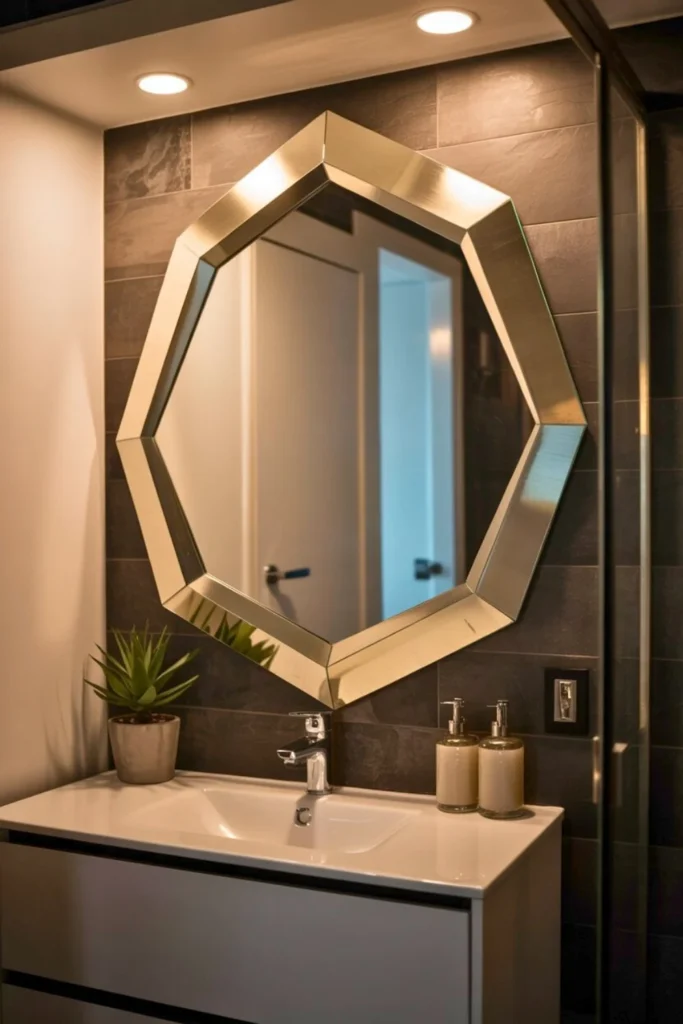 Geometric-Shaped Mirrors