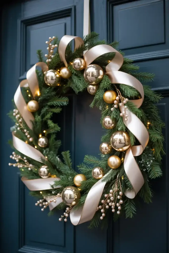 Gold and White Elegance