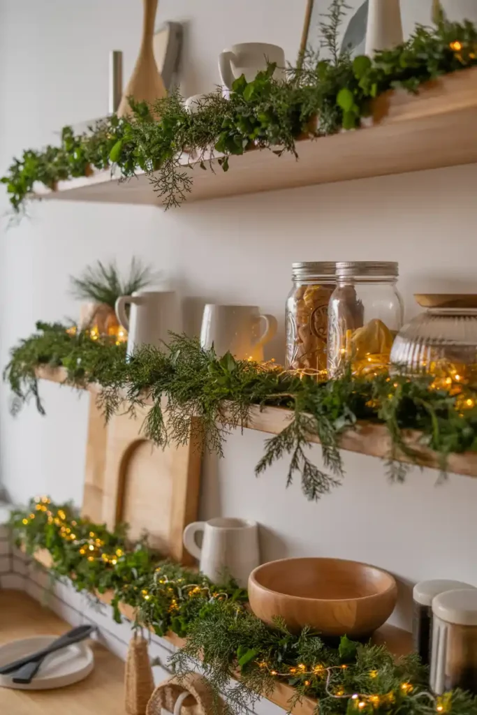 Greenery Shelf Accents