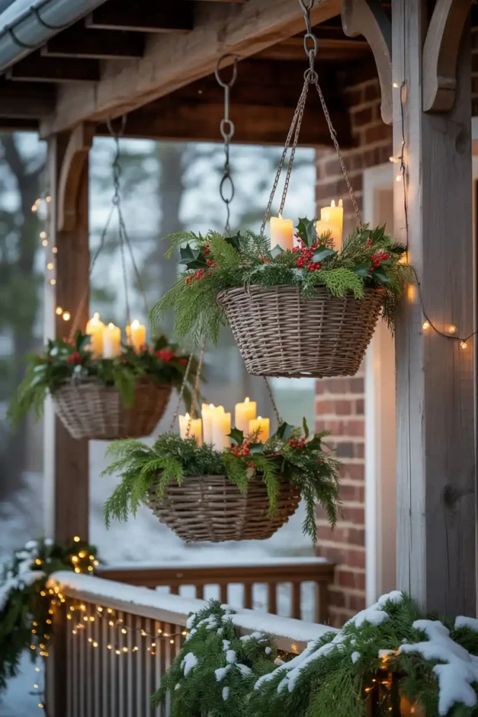 Hanging Basket Lanterns