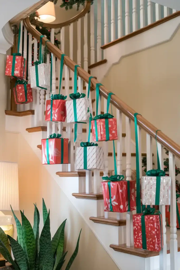 Hanging Gift Box Garland