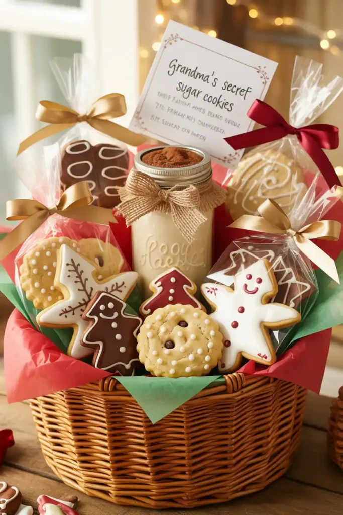 Homemade Cookie Gift Basket