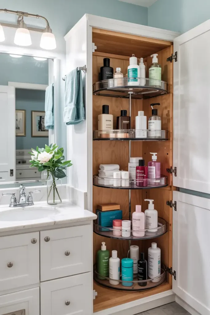 Lazy Susans Inside Cabinets