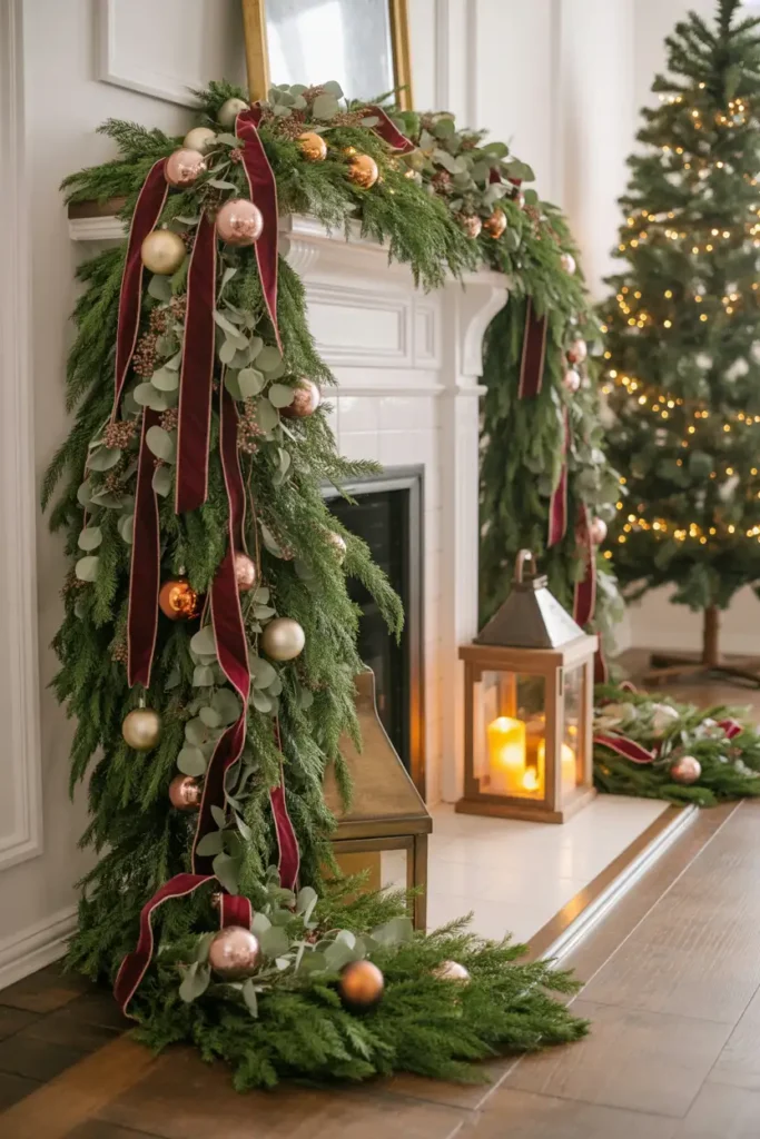 Mantle-to-Floor Garland Flow