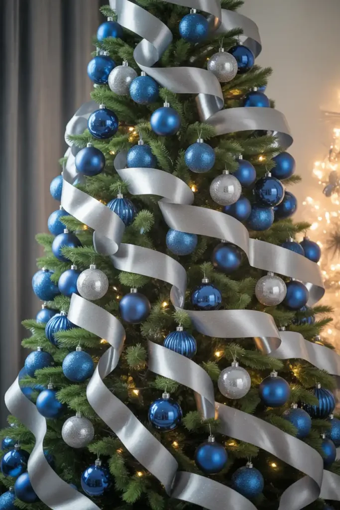 Metallic Ribbon Cascade