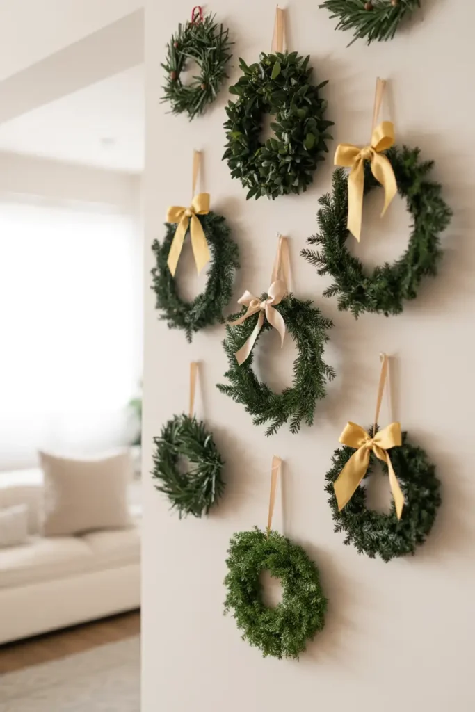 Mini Wreath Gallery Wall