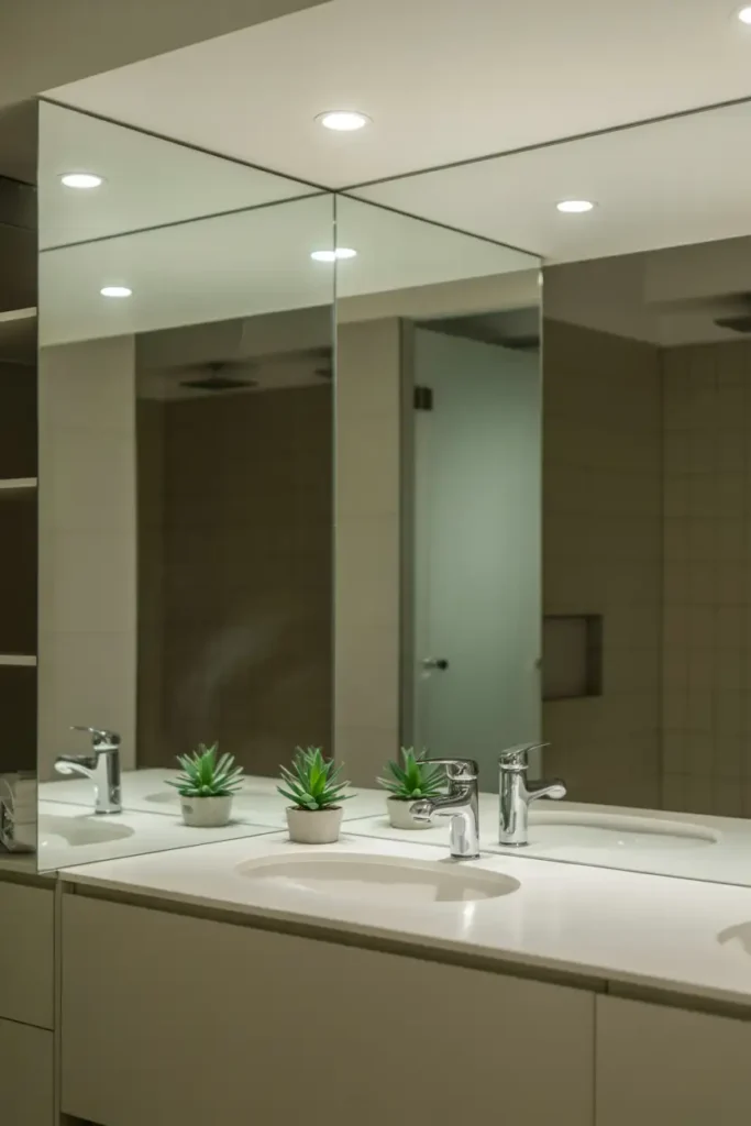 Minimalist Frameless Panels