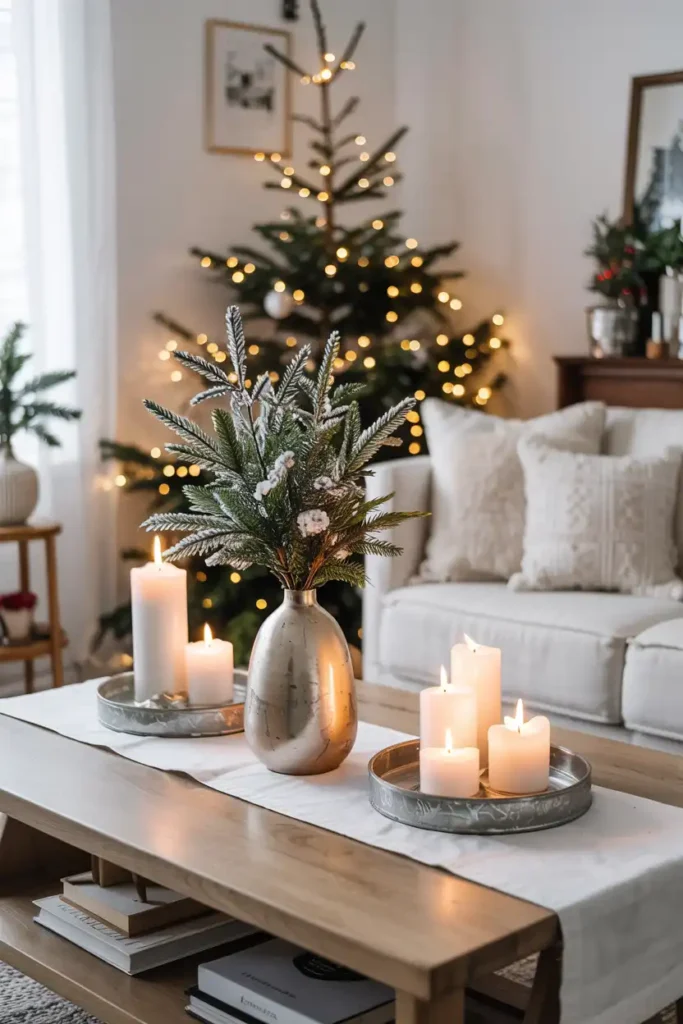 Minimalist Snow Scene