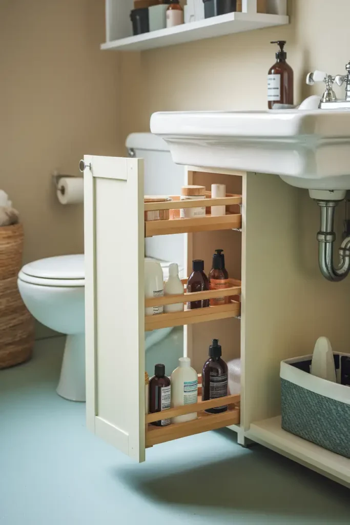 Narrow Pull-Out Cabinets