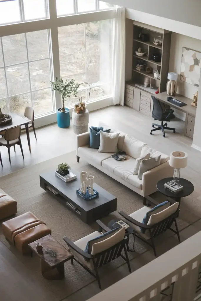 Open Floor Plan Zones