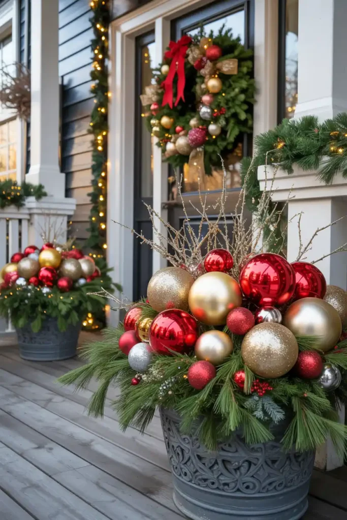 Oversized Ornament Planters