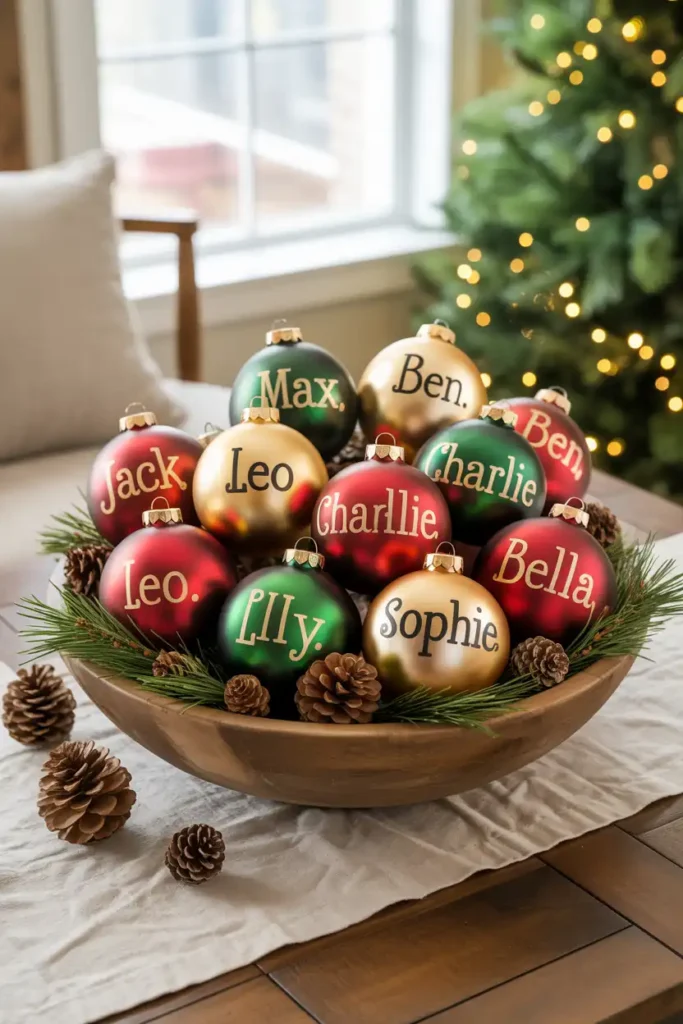 Personalized Ornament Display