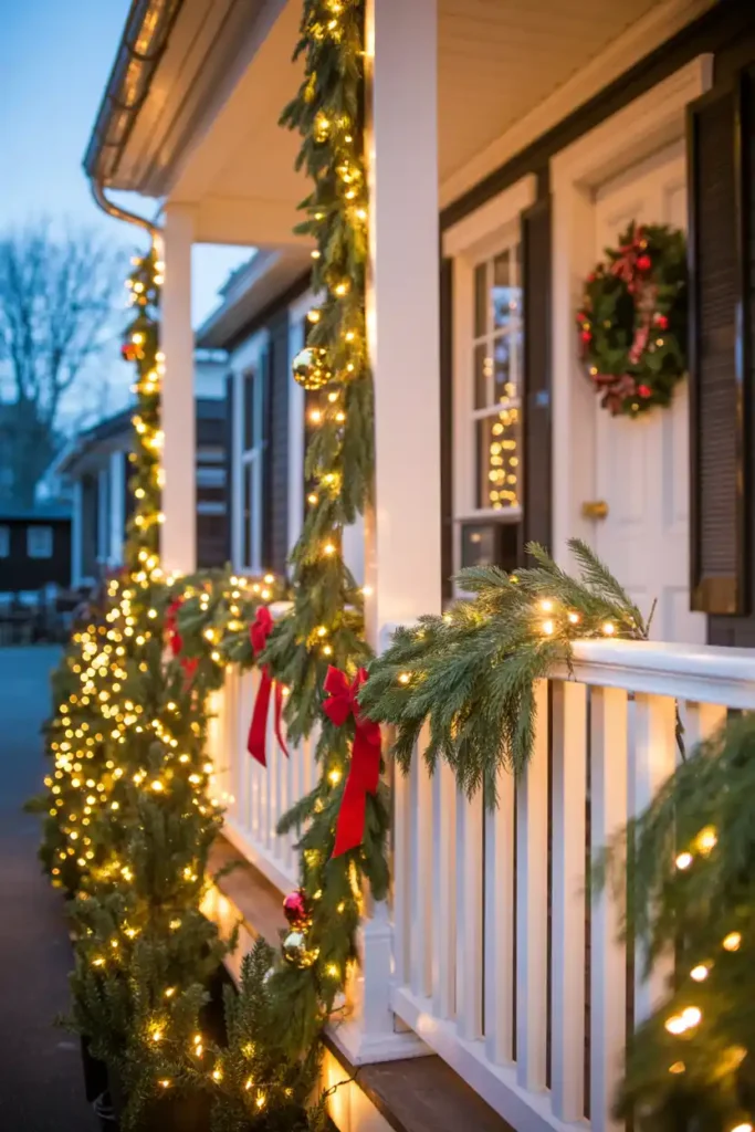 Porch Railing Glow Wrap