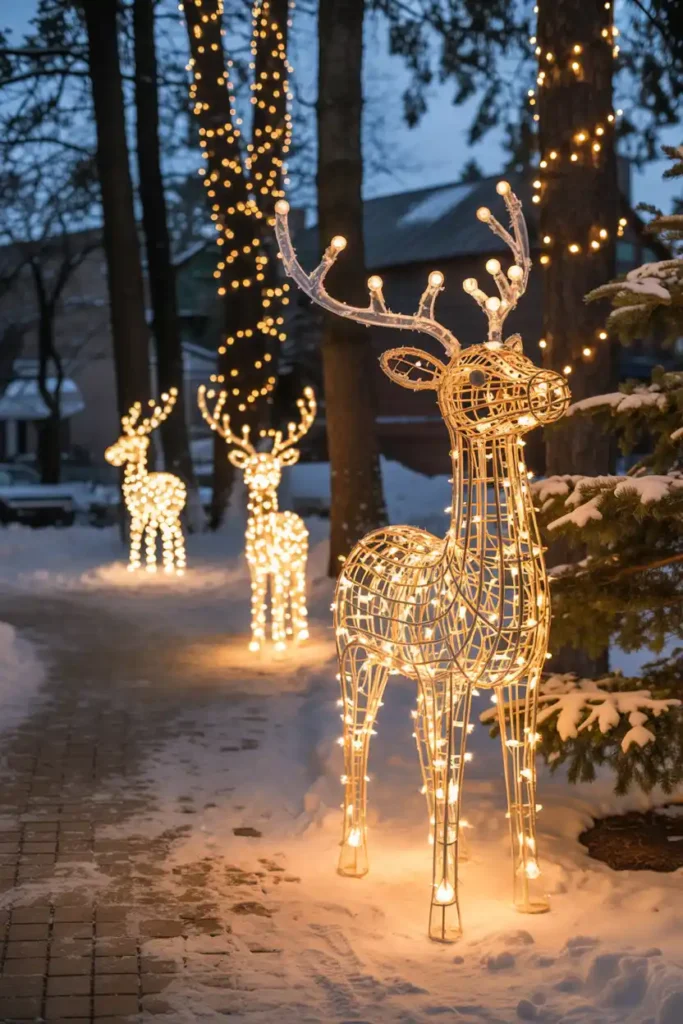 Reindeer Light Display