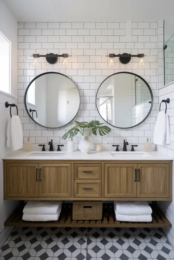 Round Frameless Mirrors