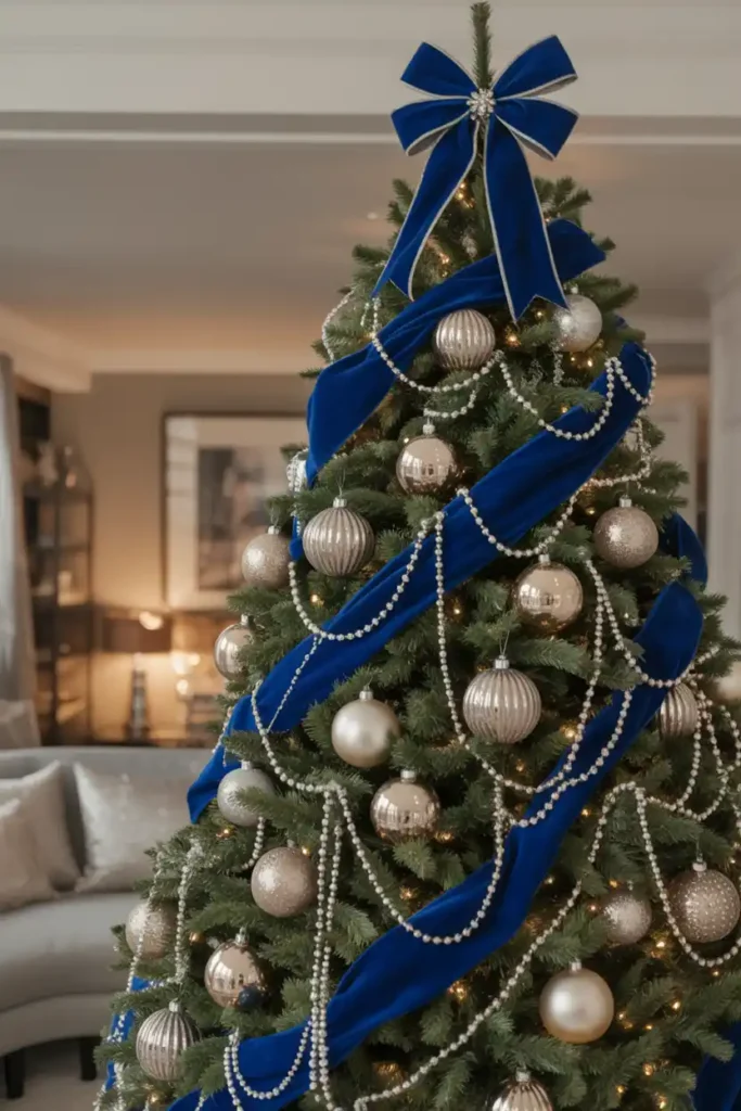 Royal Blue and Platinum Prestige