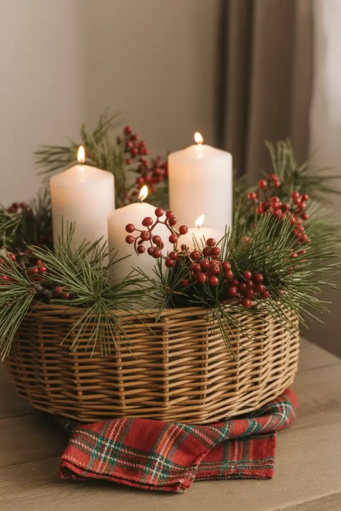Rustic Basket of Greens