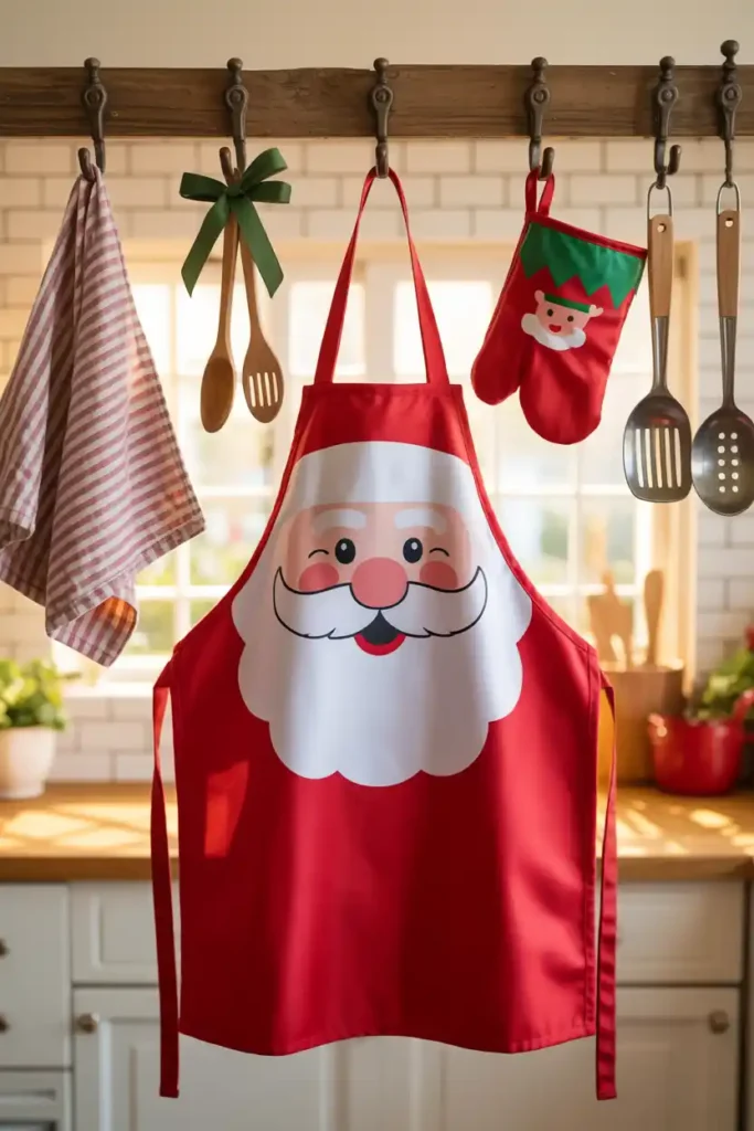 Santa Apron Display