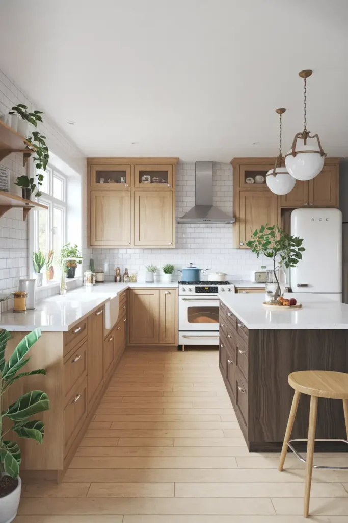 Scandinavian Style L-Kitchen