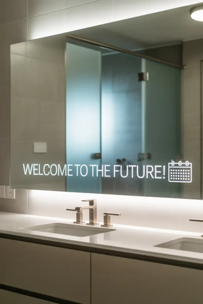Smart Mirrors with Touch Features