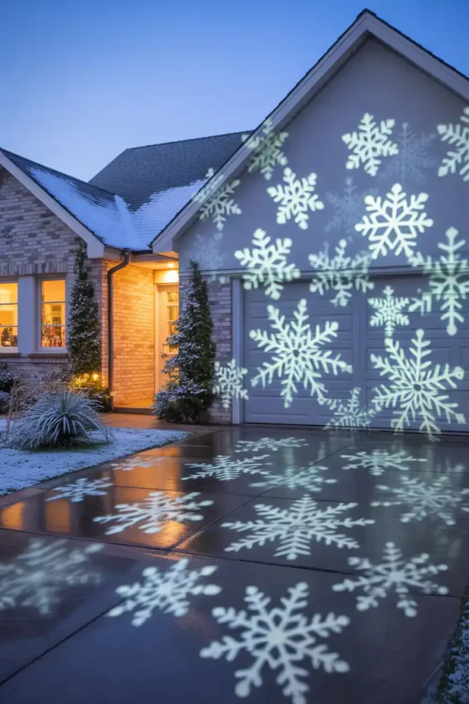 Snowflake Projection Lights