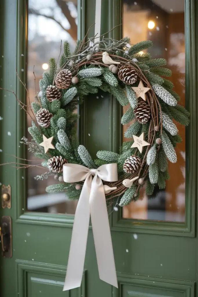 Snowy Woodland Wreath