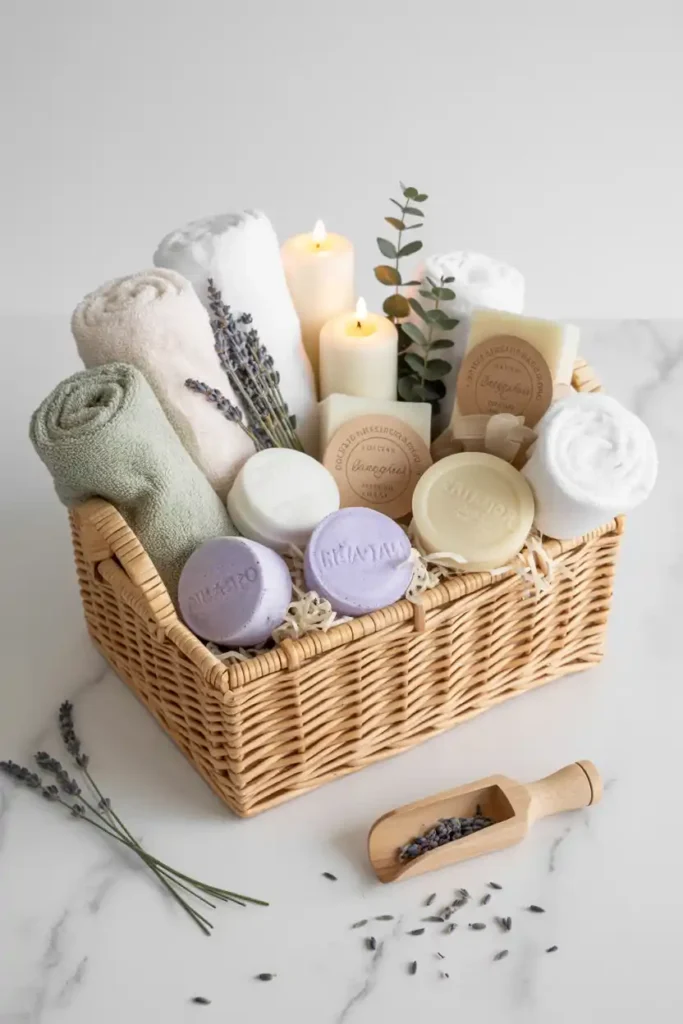 Spa Day at Home Basket