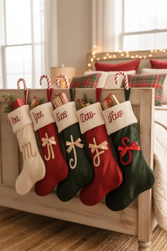 Stockings at the Foot of the Bed