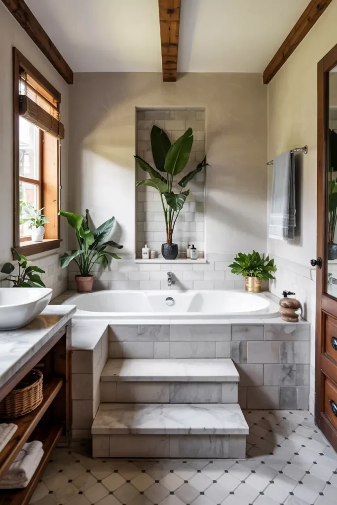 Tubs with Built-in Step Access