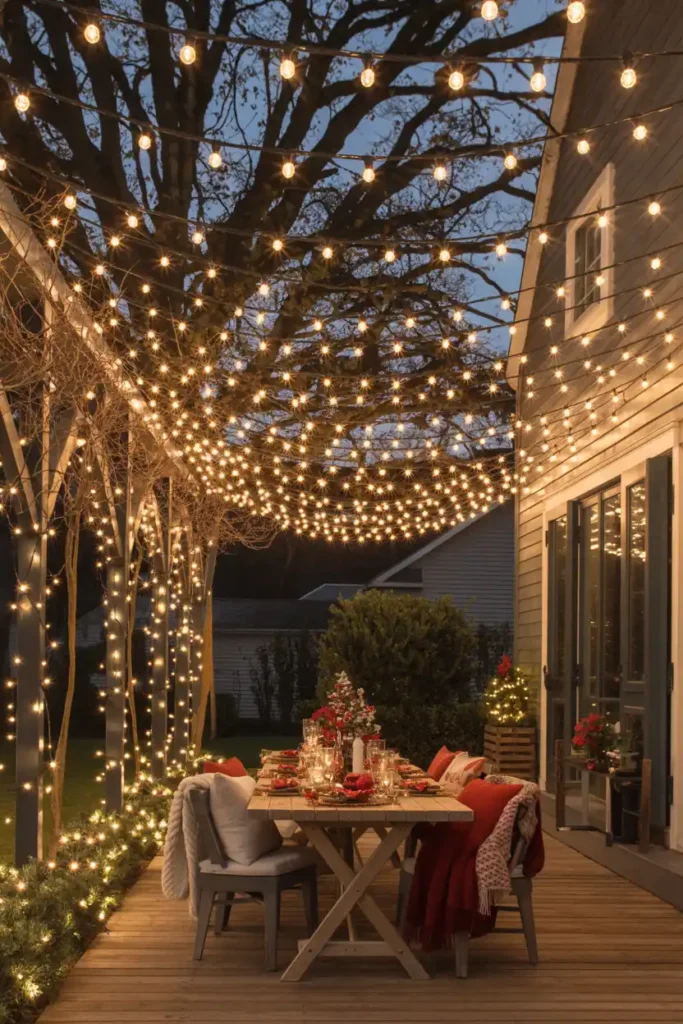 Twinkle Light Canopy