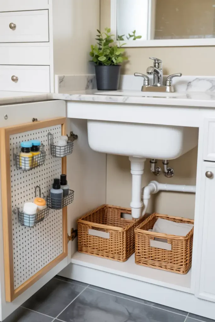 Use coordinating hooks and accessories