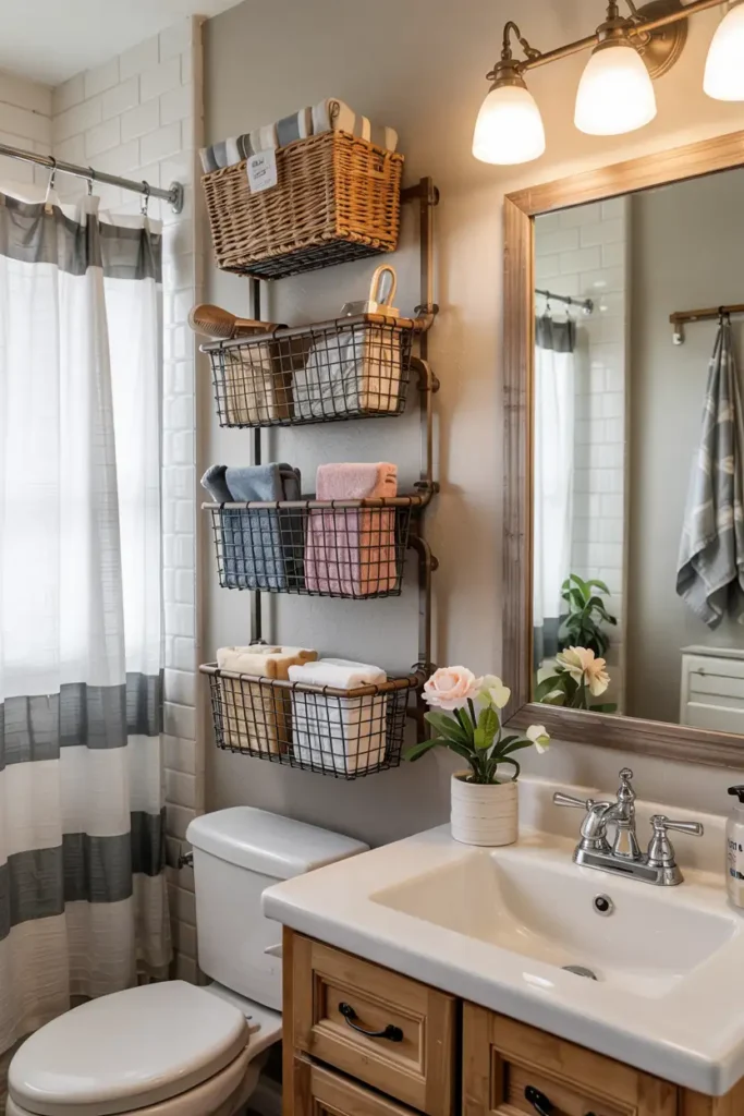 Wall-Mounted Baskets