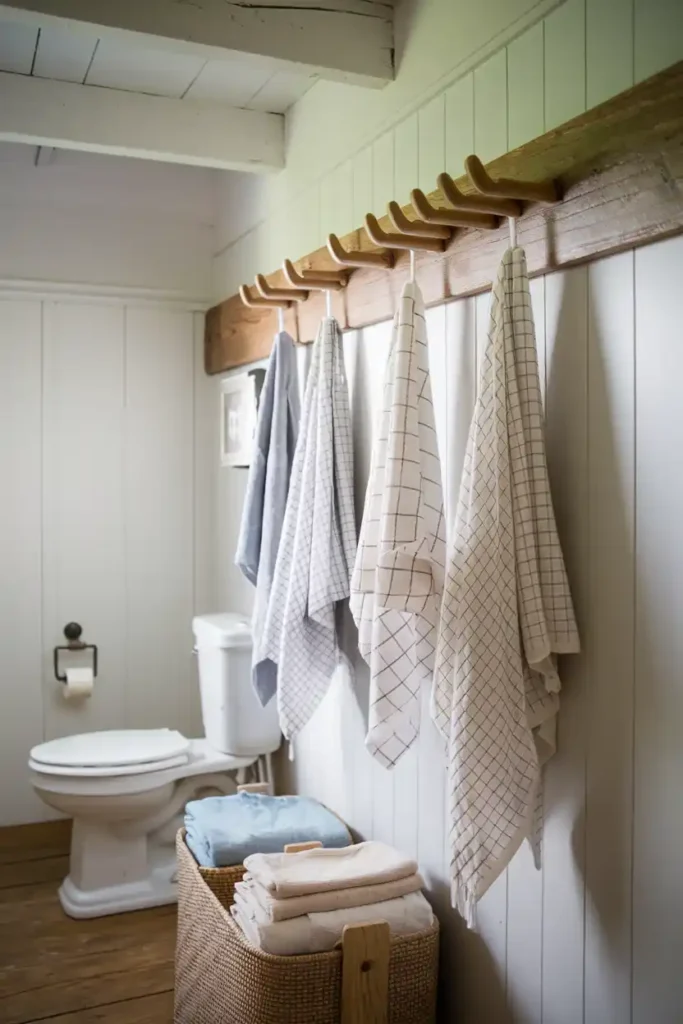 Wooden Pegs for Farmhouse Style