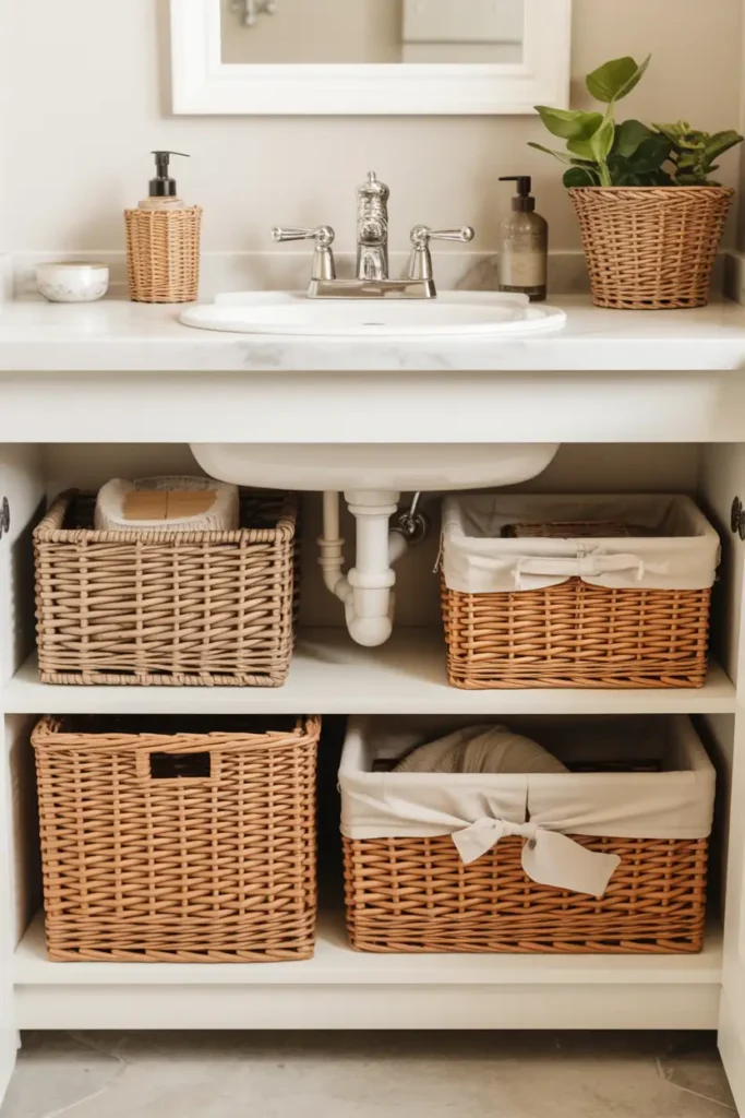 Woven Baskets for a Natural Look